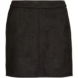 VMDONNADINA FAUXSUEDE SHORT SKIRT NOOS Crna