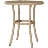  3-dijelni bistro set s jastucima miješane bež boje poliratan - bež i siva 1 | shoptok.hr