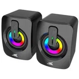 zvočniki za računalnik BGSP-011 seashell, usb, 2.0, rgb