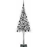  Božićno drvce s 300 LED svjetlima Bijelo 180 cm PE i čelik | shoptok.hr