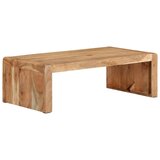 Furnova Klubska mizica 110x55x35 cm trden akacijev les, (21914249) | Shoptok.si