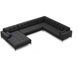 Cosmopolitan Design Temno siva kotna sedežna garnitura (desni kot) Bali – | Shoptok.si