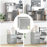  Ljepljiva Pokrivač za Vijake 2 pcs Betonski sivi Ø 20 x 0,5 mm | shoptok.hr