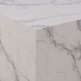 Actona Bijeli stolići za kavu u setu 2 kom u mramornom dekoru 58x58 cm Dice – | shoptok.hr