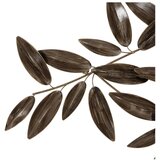 Ixia Kovinska stenska dekoracija 121x52 cm Leaves – | Shoptok.si