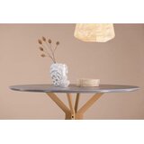 Venture Home Piazza okrugli blagovaonski stol ⌀120 cm, sivi Slike