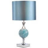  Där Lighting ELS4223 - Stona lampa ELSA 1xE27/40W/230V plava/sjajni hrom u