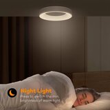 Matane 28 cm RGB LED stropna svetilka z daljincem | Shoptok.si