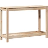  Miza za sajenje s polico 108x35x75 cm trdna borovina | Shoptok.si