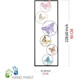 WALLXPERT Zidna dekoracija Dream - 1, 32 x 5 x 90 cm, Crna | Eponuda.ba