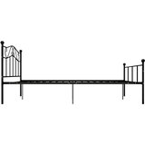  Okvir za krevet crni metalni 120 x 200 cm | shoptok.hr