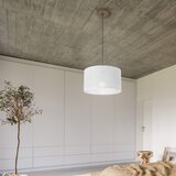  Brilagi - LED luster na sajli ANTHONY 1xE27/60W/230V hrast orah/bela | Eponuda.com