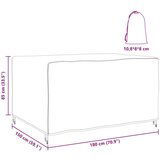 vidaXL Navlaka za vanjski namještaj Crna 180 x 150 x 85 cm 600D | shoptok.hr