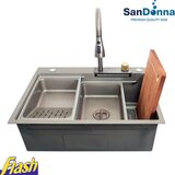 Sandonna hrom inox sudopera (set) HD6850R Cene