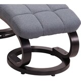 MID.YOU POČIVALNIK S PODNOŽNIKOM, siva, črna les, kovina, tekstil | Shoptok.si