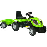 Aristom Dečiji traktor na akumulator sa prikolicom, Zeleni | ePonuda.com
