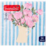 Profissimo Salvete, 3–slojne motiv cveća, 25 x 25 cm 20 kom | ePonuda.com
