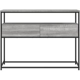  Konzolni stol siva boja hrasta 100x40x75 cm konstruirano drvo | Eponuda.ba