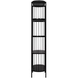 XORA REGAL 80/172/34 cm črna | Shoptok.si