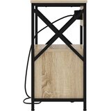  Noćni ormar s ladicama 2 pcs Sonoma hrast 40 x 31 x 60 cm | Eponuda.com