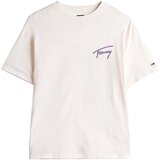 Tommy Jeans Faded Graphic Relaxed T-Shirt Ancient Off White Bijela Cijene