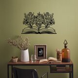 Wallity Zidna dekoracija Flower Book - 497, 43 x 70 cm, Crna | ePonuda.com
