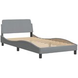  Okvir za krevet Dover svjetlosivi 100x200 cm od tkanine | Eponuda.com
