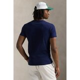 Polo Ralph Lauren Pamučna majica za muškarce, boja: tamno plava, s tiskom, 710973137 | shoptok.hr