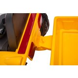 Lean Toys Otroški traktor bager na akumulator 12V rumena | Shoptok.si