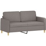  3-dijelni set sofa s jastucima smeđesivi od tkanine | shoptok.hr