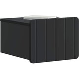  Noćni ormarić za montažu na zid 2 pcs Crna 33 x 34,5 x 24 cm | shoptok.hr