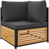  5-dijelna set vrtnih sofa od masivnog drva bagrema s jastucima | shoptok.hr