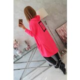 Kesi Oversize pink neon cape with hood | shoptok.hr