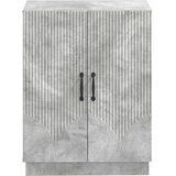 Ormarić za kupaonicu HOORN Betonska siva 59,5 x 31 x 77 cm | shoptok.hr