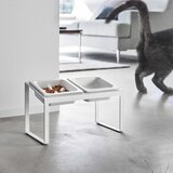 YAMAZAKI Keramički set posuda s postoljem za kućne ljubimce Nooks – | shoptok.hr