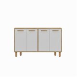Hanah home Hanah Kućna konzola Venecija, 120x73,6x29,6 cm, Bijeli hrast | Eponuda.ba