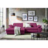 CARRYHOME KOTNA SEDEŽNA GARNITURA, tkanina lila | Shoptok.si
