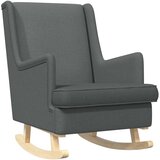  Ljuljačka Tamno siva 62 x 80 x 85 cm tkanina | shoptok.hr