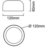 Open Design OR85907- LED plafonsko svetlo CEDRONE LED/8W/230V CCT prečnika 12 cm bež. | Eponuda.com