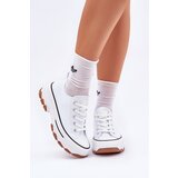 EVENTO PE1 Low Women's Sneakers On Platform White Aradwin | Eponuda.ba