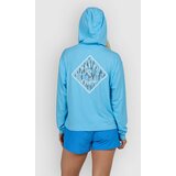 Salty Crew Tippet Fill Tech Hoody Longsleeve Lycra pool blue | Shoptok.si