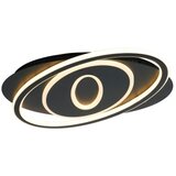Brilagi LED stropno svetlo IRIS (prigušiva) LED/78W/230V 37x49 cm crna + daljinski upravljač | Eponuda.com