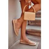 S. BARSKI Classic Women's Espadrilles Openwork Nude Catris | shoptok.hr