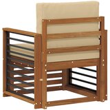  Set vanjskih sofa Čvrsto drvo akacije i poliester | shoptok.hr