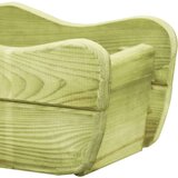  Posuda za sadnju 50 x 18 x 18 cm od impregnirane borovine | shoptok.hr