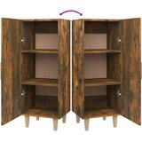  Komoda boja dimljenog hrasta 34,5x34x90 cm konstruirano drvo | shoptok.hr