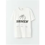 LC Waikiki Crew Neck Printed Short Sleeved Boy's T-Shirt