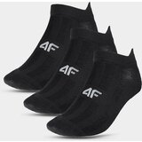 4f Men's Sports Socks Under the Ankle (3pack) - Black cene