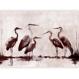  Foto tapeta - Herons painted with ink 250x175 Premium | shoptok.hr