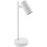 Gtv Bijela stolna lampa s metalnim sjenilom (visina 35 cm) Veneto – Cijene